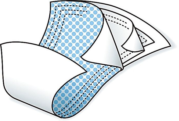 Incontinentie-slip voor dames WIT